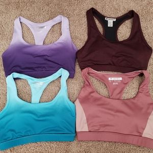 EC XS High Impact Sports Bras Lot of 4